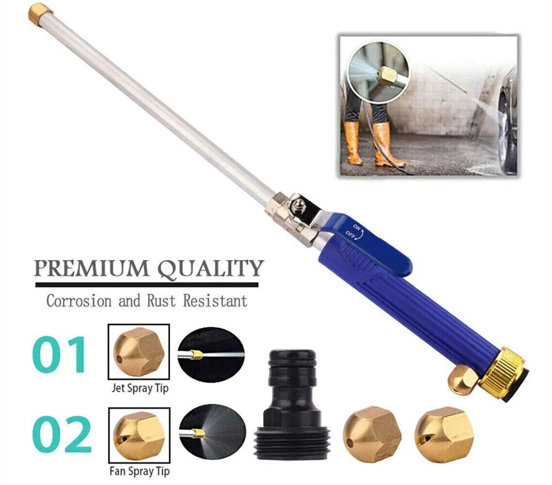 High Pressure Power Washer Water Spray Gun Nozzle Wand Attachment Garden Hose WEM Support (www.WEM.support)