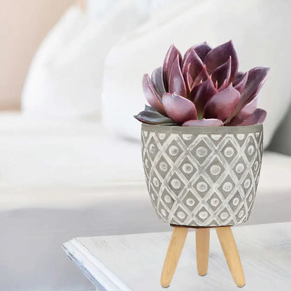 Aztec Planters Set of 2 WEM Support (www.WEM.support)