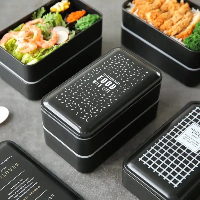Mikrowellengeeignete tragbare Bento-Box WEM Support (www.WEM.support)