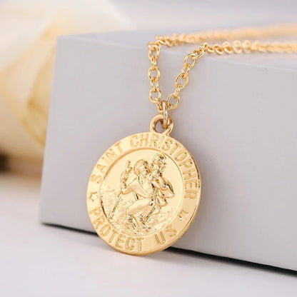 Saint Christopher Necklace WEM Support (www.WEM.support)