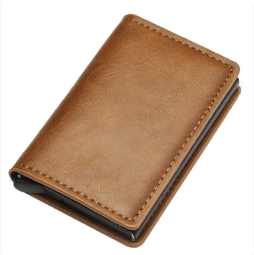 Auto-Flex Aluminum Alloy Card Holder Wallet WEM Support (www.WEM.support)