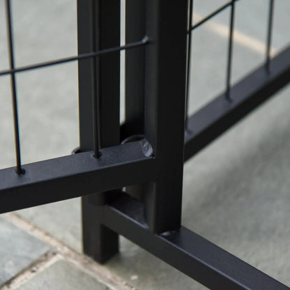 The Dog Playpen Has A Lockable Door And A Waterproof Canopy For Small And Medium-sized Dogs WEM Support (www.WEM.support)