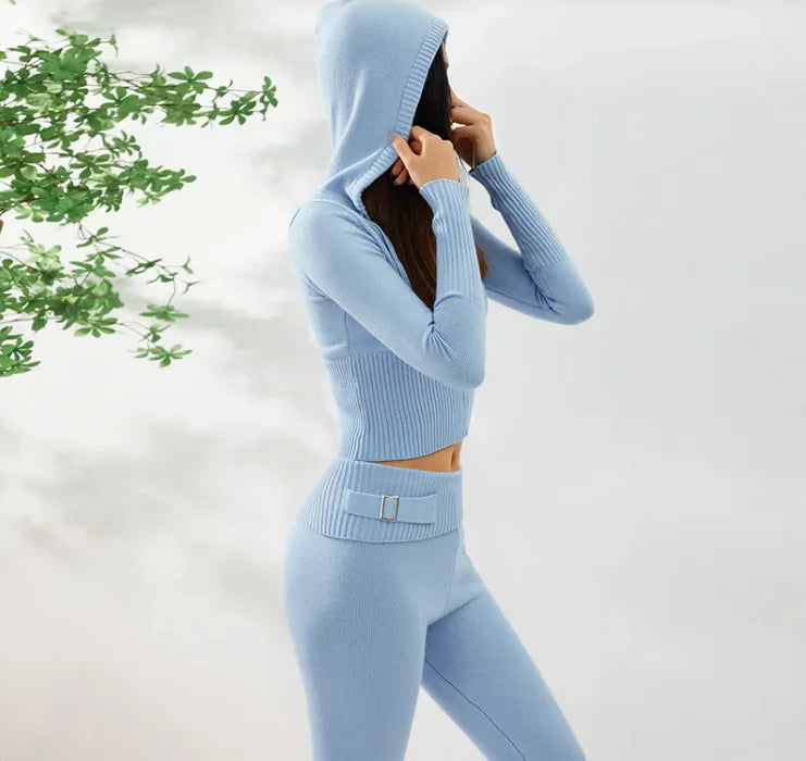 Women's Leisure Hoodie Suit WEM Support (www.WEM.support)