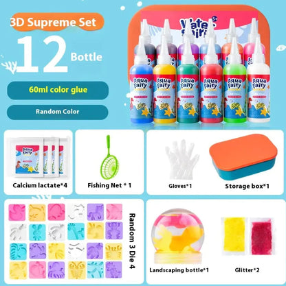 Kids' Creative DIY Puzzle Bottle WEM Support (www.WEM.support)
