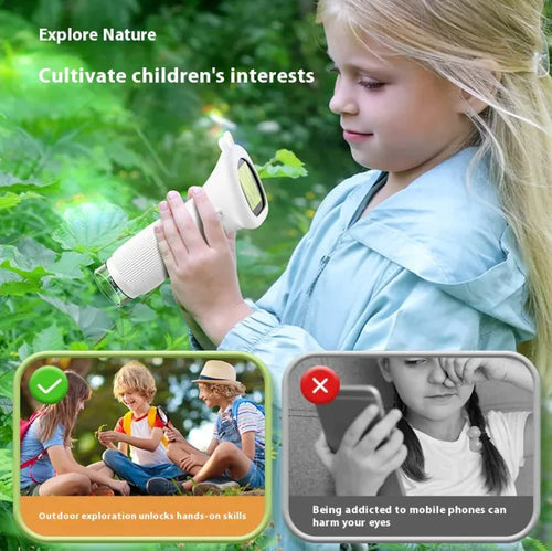 Kids' Portable Science Microscope WEM Support (www.WEM.support)