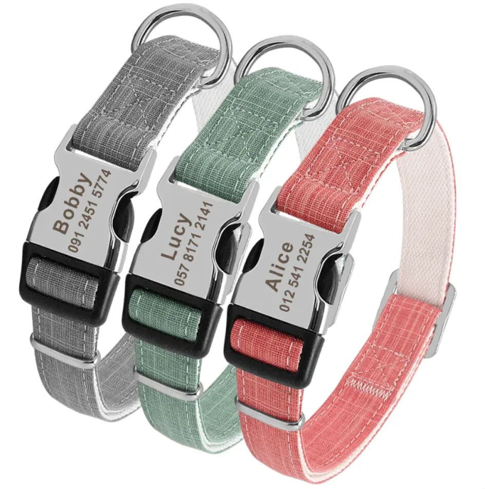 Custom Engraved Anti-Lost Dog Collar Tag