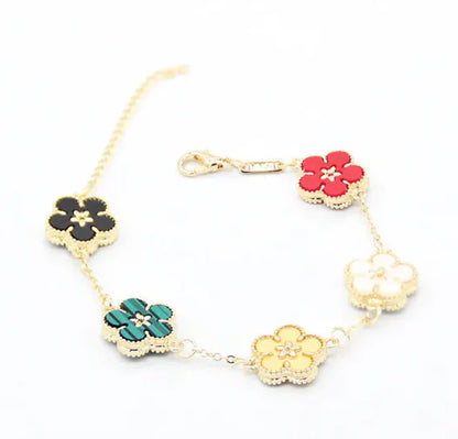 Double-Sided Plum Blossom Bracelet