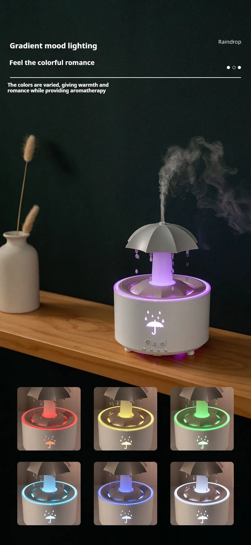 Raindrop Aromatherapy Humidifier WEM Support (www.WEM.support)