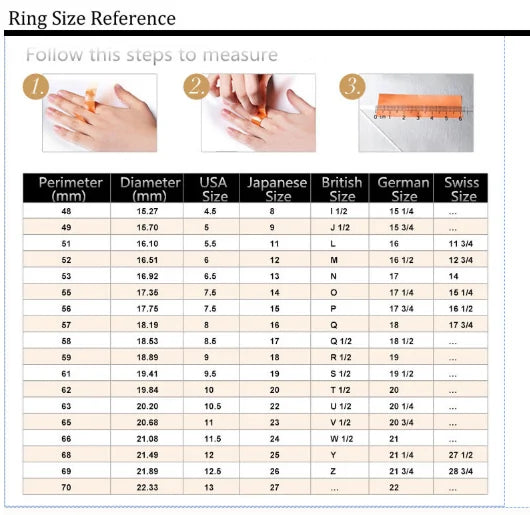 Elegant Black Gold Filled Zircon Ring WEM Support (www.WEM.support)