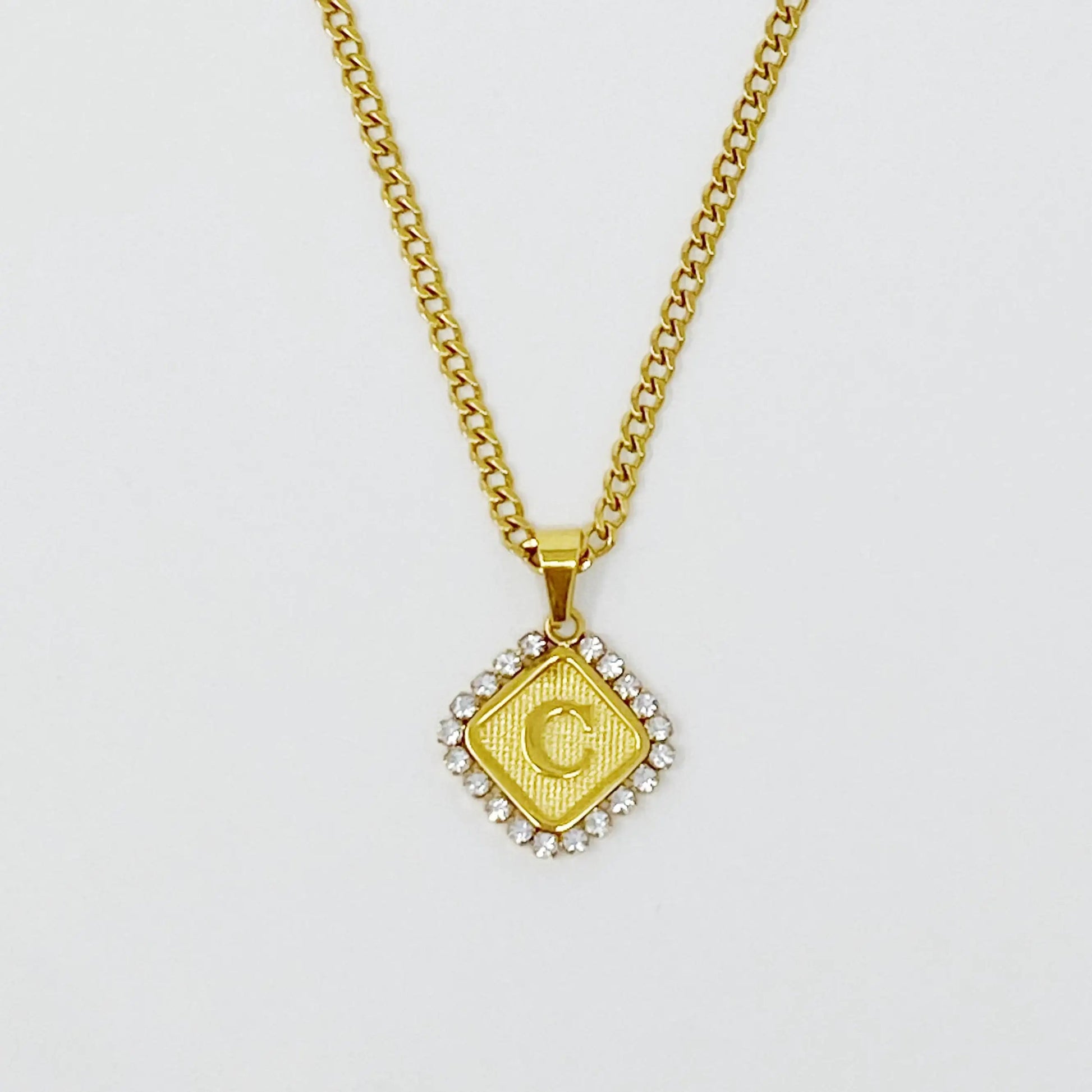 Aztec Delight Initial Necklace WEM Support (www.WEM.support)