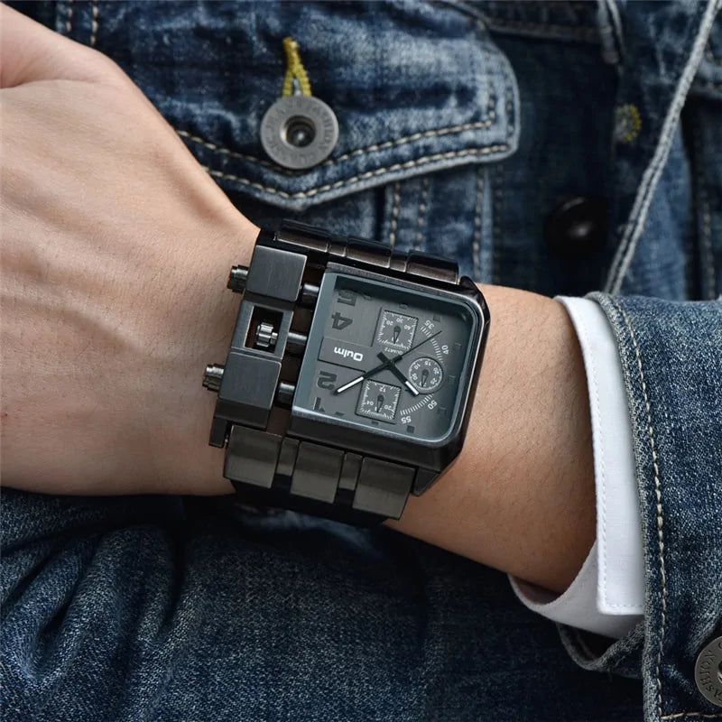 Casual Square Wristwatch WEM Support (www.WEM.support)