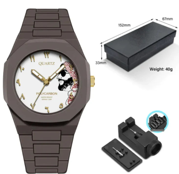 AquaRetro Sports Quartz Watch WEM Support (www.WEM.support)