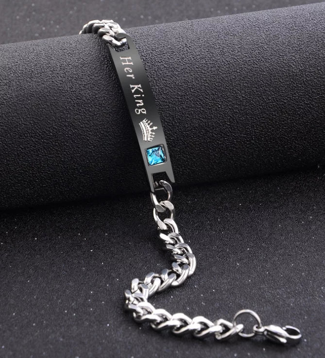 Trendy Lovely Couple Bracelets WEM Support (www.WEM.support)