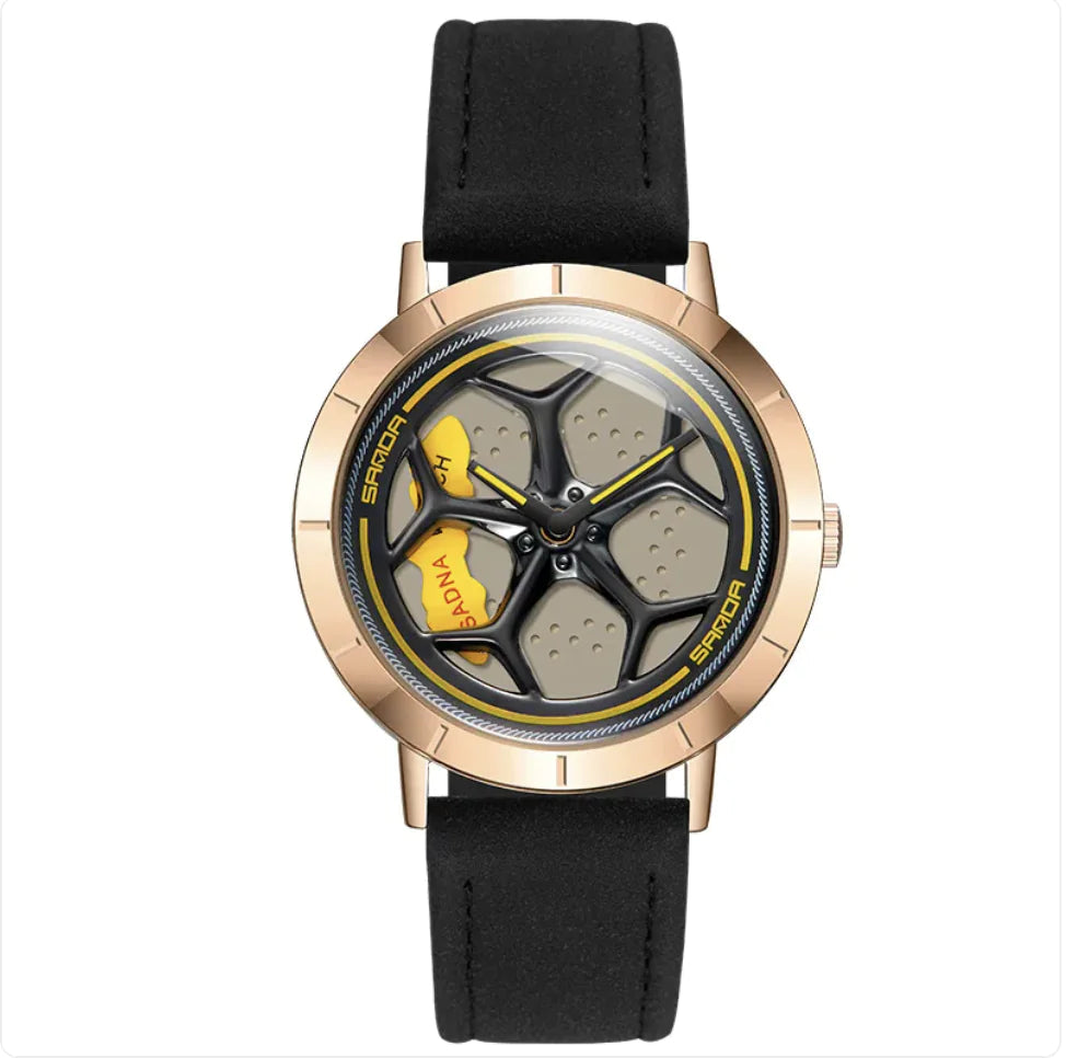 Sanda Wheel Quartz Watch HejK.com