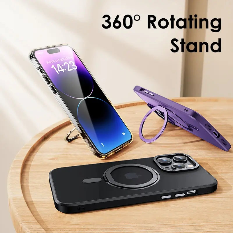 360° Rotating Phone Case for iPhone WEM Support (www.WEM.support)