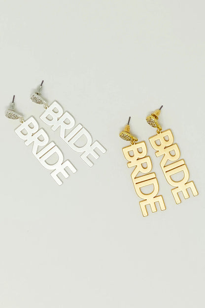 Say I Do Bride Earrings WEM Support (www.WEM.support)