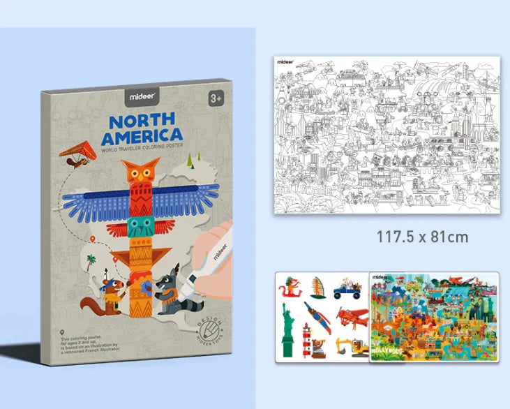 Pocket Watercolor Painting Book for Kids WEM Support (www.WEM.support)