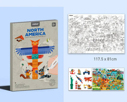 Pocket Watercolor Painting Book for Kids WEM Support (www.WEM.support)