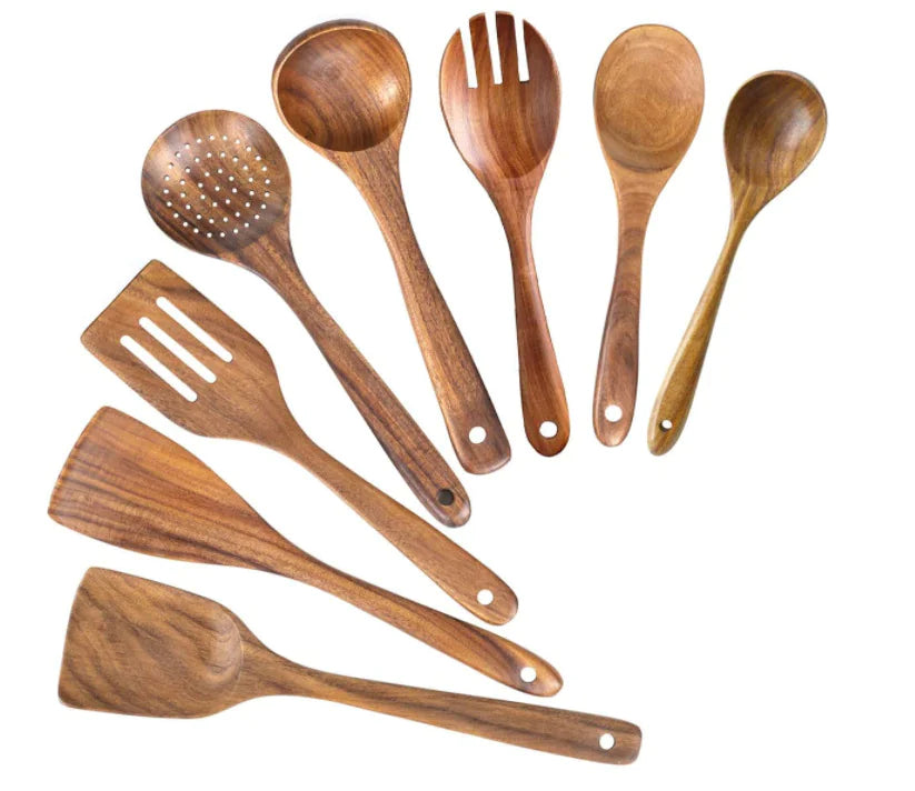 Culinary Essentials Wooden Spatulas WEM Support (www.WEM.support)