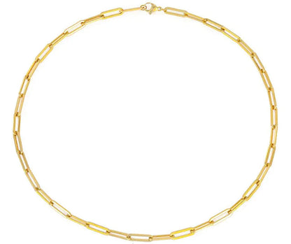 Paperclip Stainless Steel Necklace HejK.com