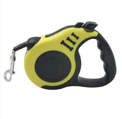 Automatic Retractable Dog Leash with Bone Print