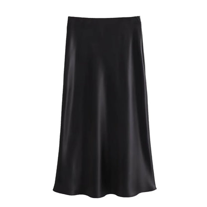 Women's Satin Skirt HejK.com