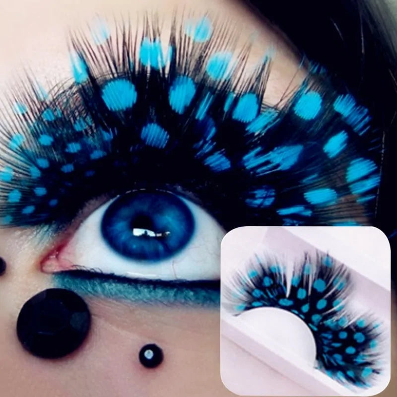 Vibrant Cosplay Eyelashes WEM Support (www.WEM.support)