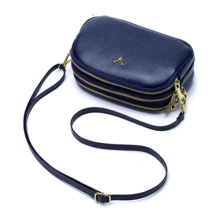 Leather cross-body mini bag WEM Support (www.WEM.support)