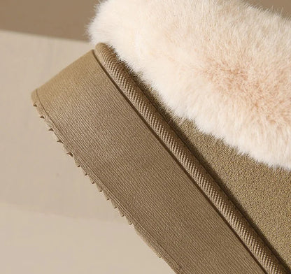 Women's Fashionable Fluffy Fur Slippers WEM Support (www.WEM.support)