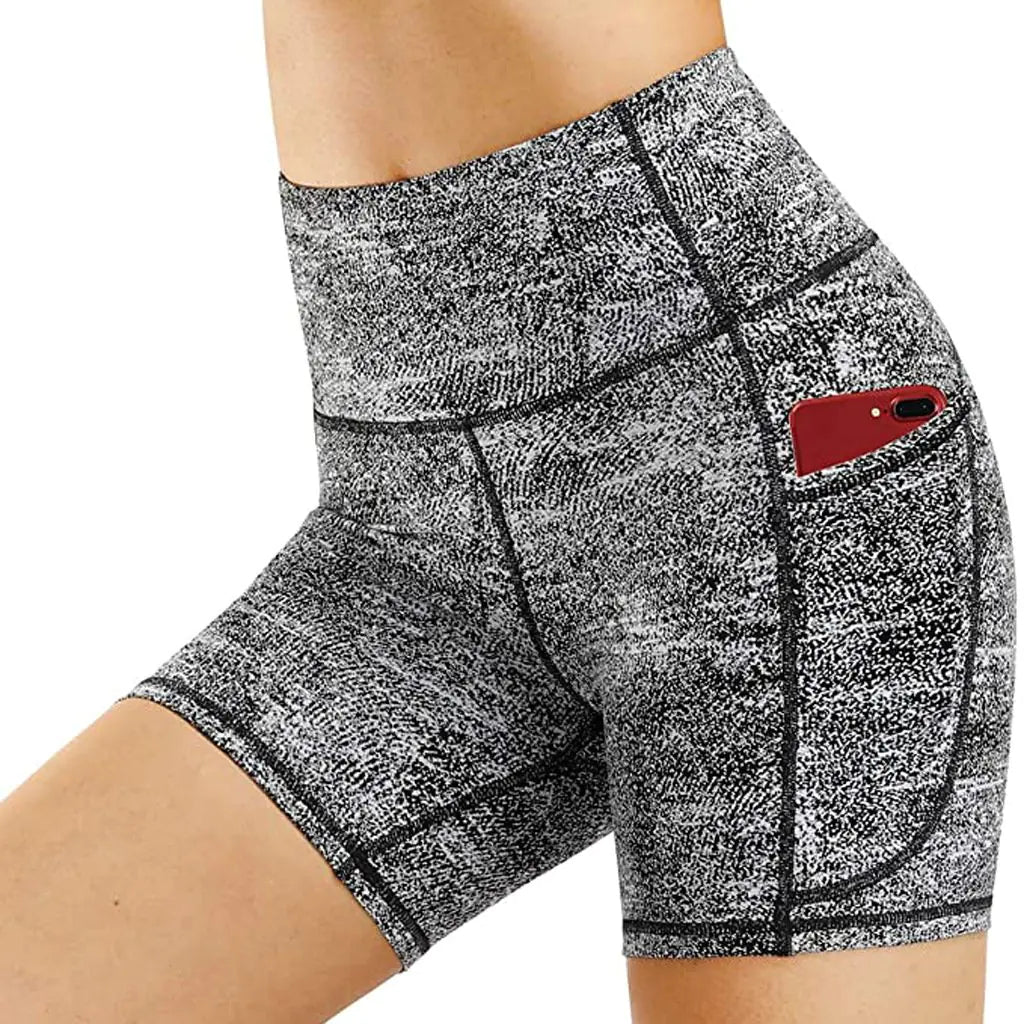 New Women's Yoga Fitness Running Shorts