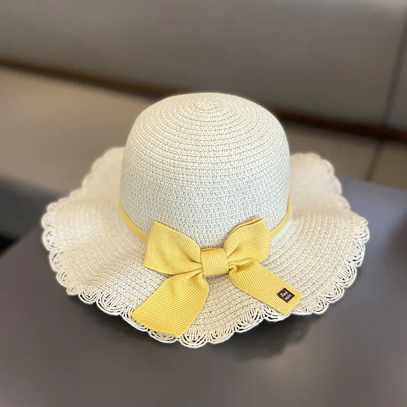 Set Sombrero y Bolso de Paja Niña Verano HejK.com Marketplace LLC