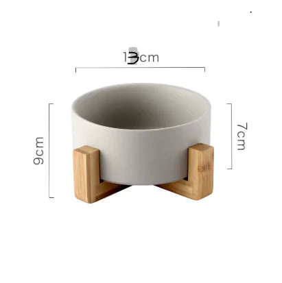 Ceramic Anti-Flip Bowl For Pets WEM Support (www.WEM.support)