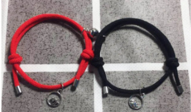 Magnet Attract Couples Bracelet WEM Support (www.WEM.support)