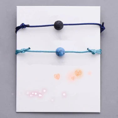 Natural Stone Bead Bracelet WEM Support (www.WEM.support)