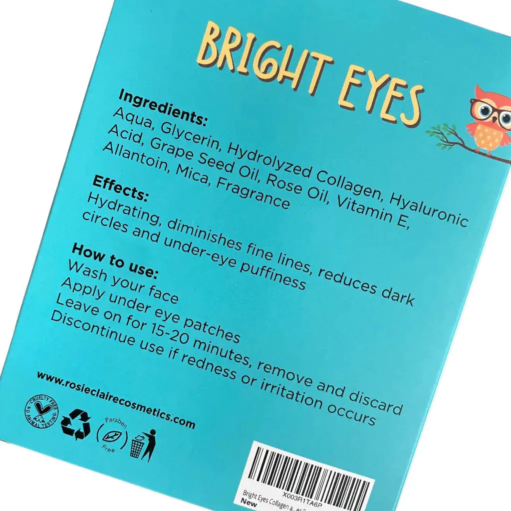 Bright Eyes Collagen And Hyaluronic Acid Under Eye Patches WEM Support (www.WEM.support)