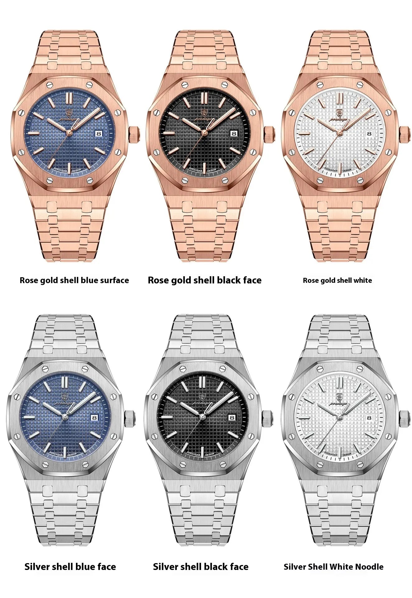 Men's Luminous Waterproof Quartz Watch