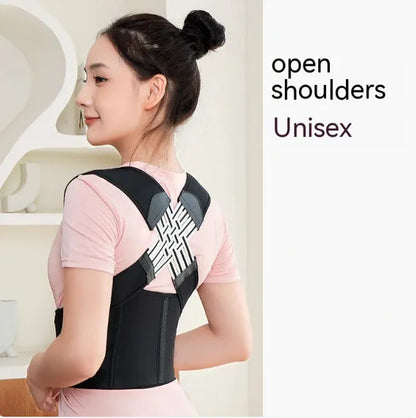 Posture Align Unisex Back Support & Chest Lift Brace WEM Support (www.WEM.support)