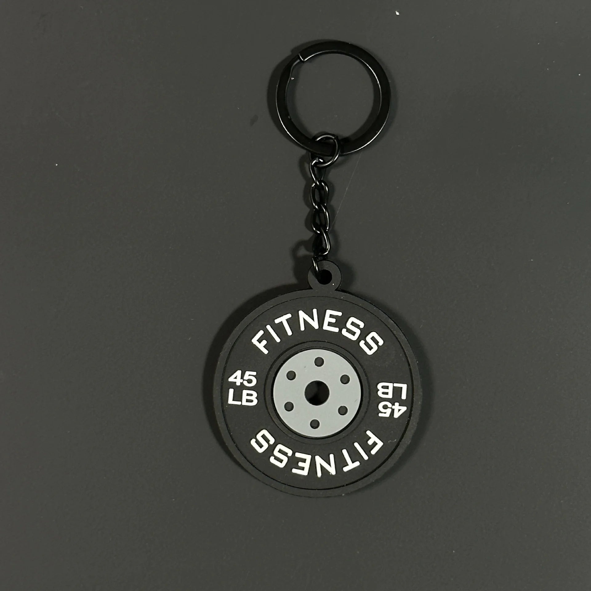 Mini Barbell Keychain HejK.com