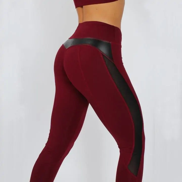 Maximum Mesh Push Up Fitness Leggings WEM Support (www.WEM.support)