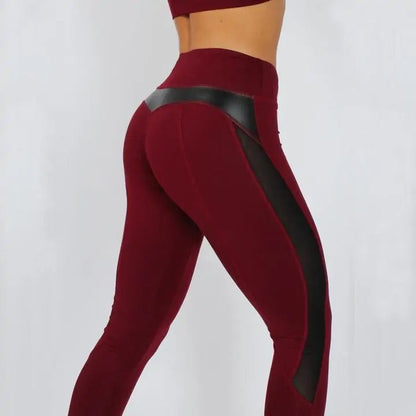 Maximum Mesh Push Up Fitness Leggings WEM Support (www.WEM.support)