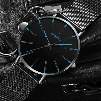 Minimalist Men's Fashion Ultra Thin Watch WEM Support (www.WEM.support)
