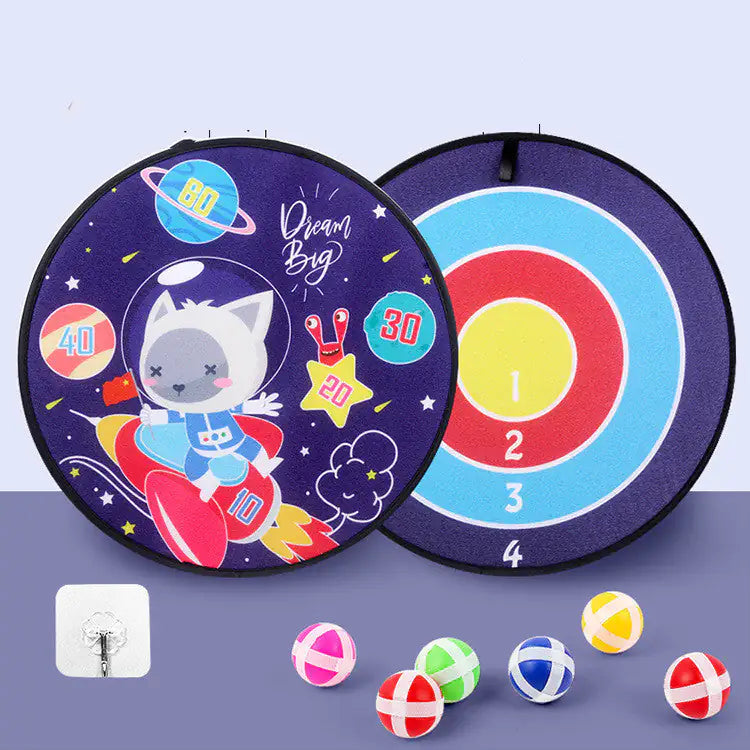 Spot Wholesale Children's Sticky Ball Dart Board Cartoon Fun Dart Board Plus Velvet A Variety Of Creative Cartoon WEM Support (www.WEM.support)
