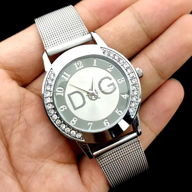 Casual Stainless Steel Ladies Watch WEM Support (www.WEM.support)