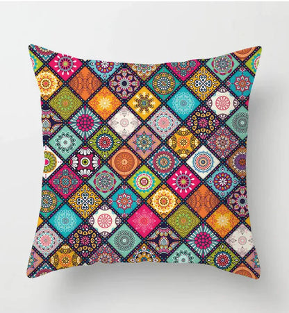 Soft Mandala Sofa Pillowcase WEM Support (www.WEM.support)