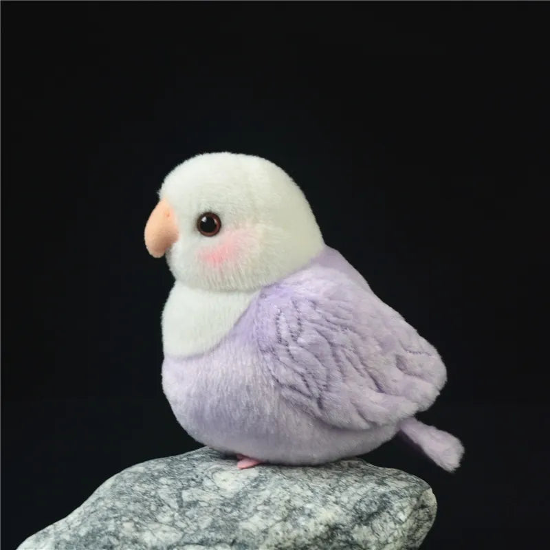 Cute Peony Parrot Plush Toy – Adorable and Stress-Relieving Companion HejK.com
