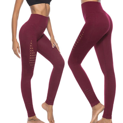Nahtlose Mesh Flex Bauch Push-Up Leggings WEM Support (www.WEM.support)