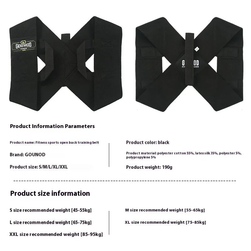 GOUNOD Fitness Shoulder Support Strap HejK.com