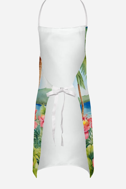 American Water Spaniel Luau Apron WEM Support (www.WEM.support)