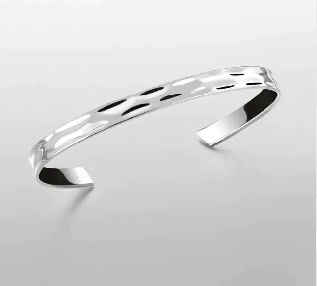Men's Stainless Steel Open Bracelet HejK.com