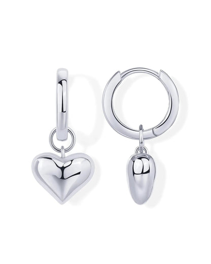 Love Pendant Sweet Cute Women's Earrings WEM Support (www.WEM.support)
